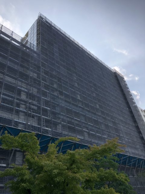 足場仮設工事１